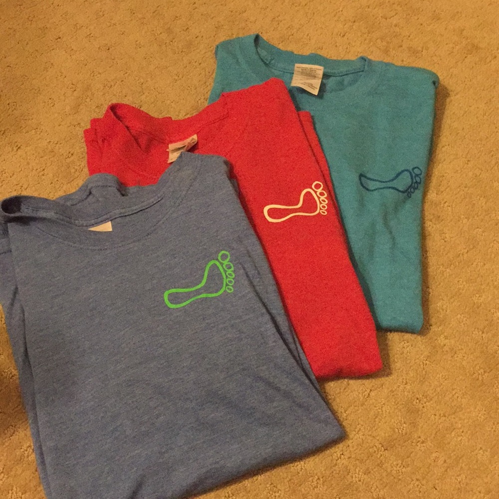 The Barefoot Bar tshirts- Buy 1 or 3!